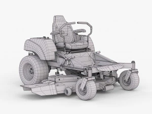 Lawn mower Husqvarna MZ54 3D Model