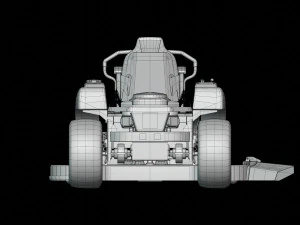 Lawn mower Husqvarna MZ54 3D Model