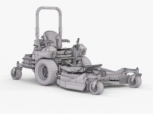 Lawn mower Swisher Big Mow 3D Model