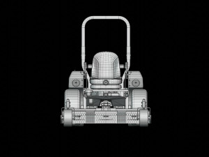 Lawn mower Swisher Big Mow 3D मॉडल
