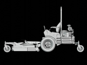 Lawn mower Swisher Big Mow 3D मॉडल