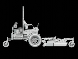 Lawn mower Swisher Big Mow 3D मॉडल
