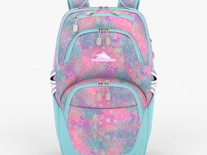 Backpack High Sierra Swoop SG Foil Stars Modelo 3D