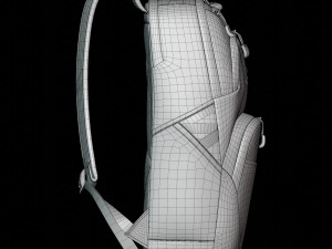 Backpack High Sierra Swoop SG Foil Stars Modelo 3D