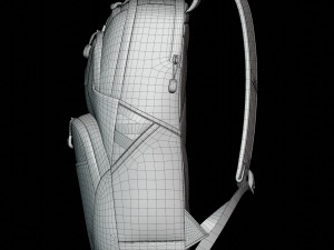 Backpack High Sierra Swoop SG Foil Stars Modelo 3D