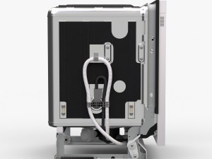 Dishwasher KitchenAid KDFE304DWH 3D Model