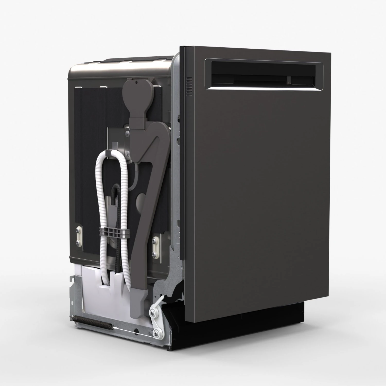 Dishwasher KitchenAid KDPE234GPS 3D Model .c4d .max .obj .3ds .fbx .stl .blend
