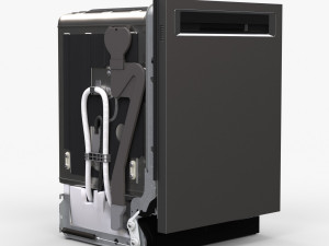Dishwasher KitchenAid KDPE234GPS 3D Model