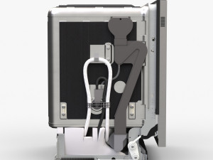 Dishwasher KitchenAid KDPE234GPS 3D Model