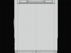 Dishwasher KitchenAid KDPE234GPS 3D Model