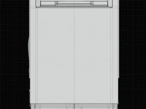 Dishwasher KitchenAid KDPE234GPS 3D Model