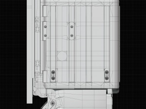 Dishwasher KitchenAid KDPE234GPS 3D Model