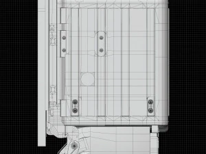 Dishwasher KitchenAid KDPE234GPS 3D Model