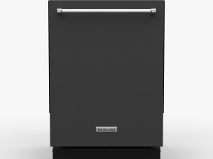 Dishwasher KitchenAid KDTM354EBS 3D Model