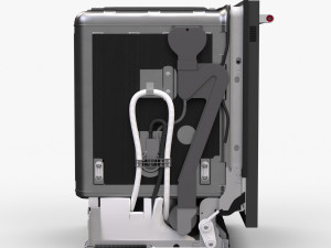 Dishwasher KitchenAid KDTM354EBS 3D Model