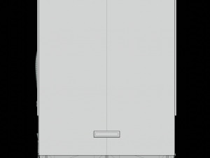 Dishwasher KitchenAid KDTM354EBS 3D Model