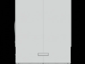 Dishwasher KitchenAid KDTM354EBS 3D Model
