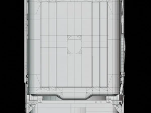 Dishwasher KitchenAid KDTM354EBS 3D Model