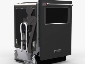 Zmywarka KitchenAid KDTM384ESS Model 3D