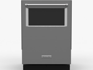 Dishwasher KitchenAid KDTM384ESS 3D Model