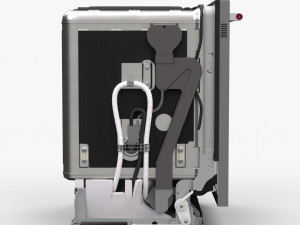 Dishwasher KitchenAid KDTM384ESS 3D Model