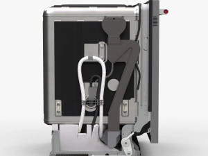 Zmywarka KitchenAid KDTM384ESS Model 3D