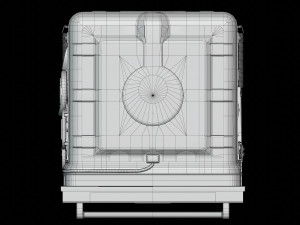 Dishwasher KitchenAid KDTM384ESS 3D Model