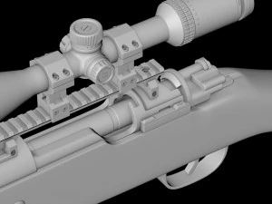 Kar98k 3D Model