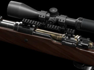 Kar98k 3D Model