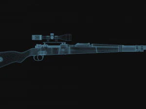 Kar98k 3D Model