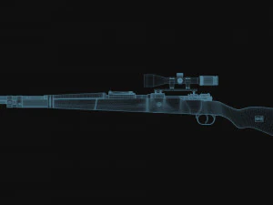 Kar98k 3D Model