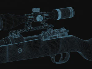Kar98k 3D Model
