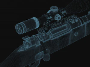 Kar98k 3D Model