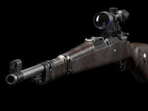 Kar98k 3D Model