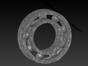 Ball bearing 3Dモデル