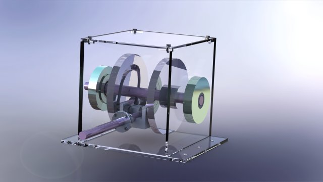 Cam Follower Assembly 3D Model .c4d .max .obj .3ds .fbx .stl .blend 