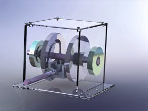 Cam Follower Assembly 3D Model