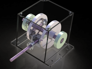 Cam Follower Assembly 3D Model