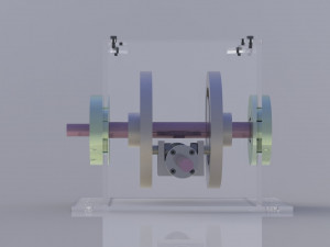 Cam Follower Assembly 3D Model
