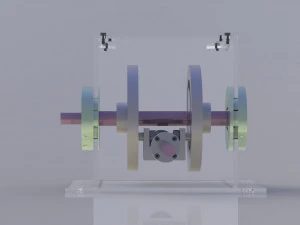 Cam Follower Assembly 3D Model