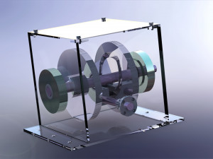 Cam Follower Assembly 3D Model