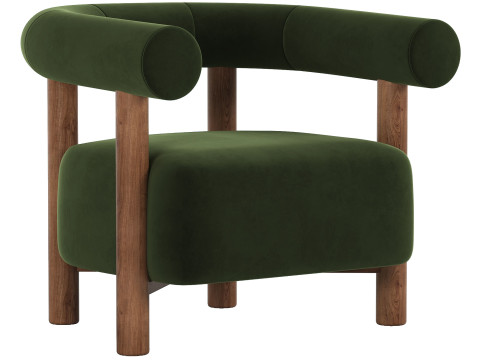 Cielo Armchair Model 3D