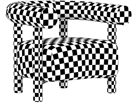 Cielo Armchair Model 3D