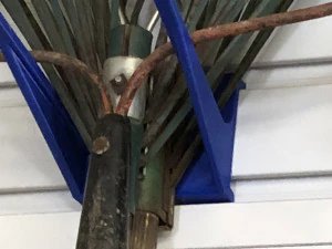 Slatt Wall Rake Holder 3D Print Model
