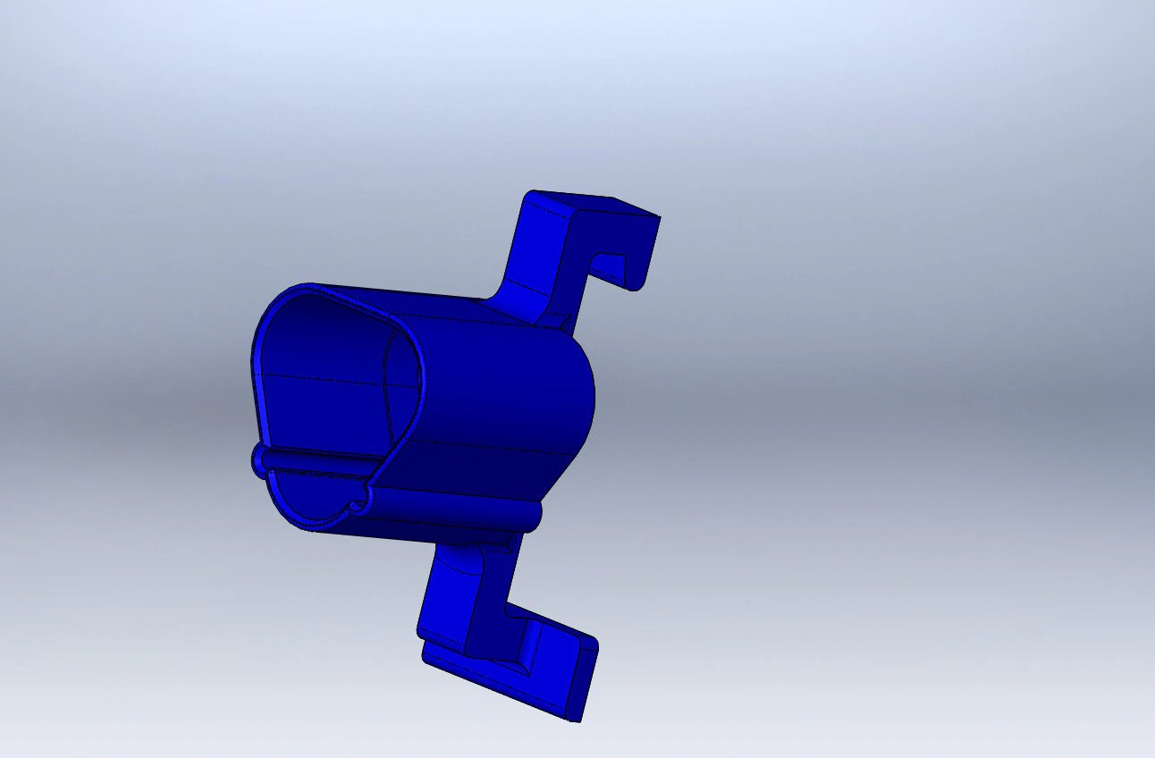M12 Battery Holder Slat Wall 3D Print Model .c4d .max .obj .3ds .fbx .stl .blend 