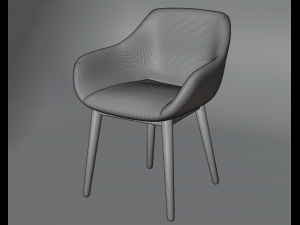 Konna Chair 3D Model