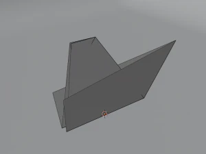 Paper Ship 3D Model
