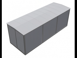 Container Desmontvel para obra 3D Model