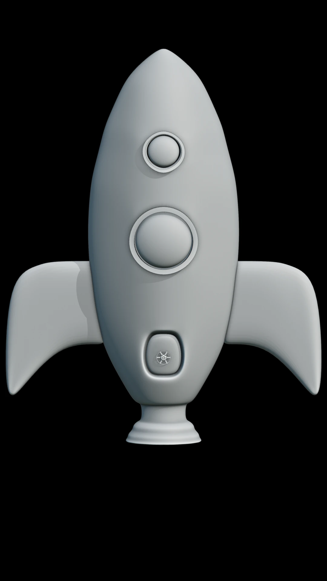 Rocket 3D Model .c4d .max .obj .3ds .fbx .stl .blend 
