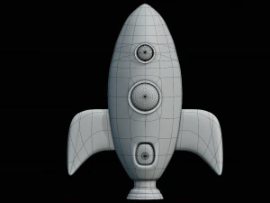 Rocket 3D Model